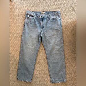 Madewell low-slung straight jeans